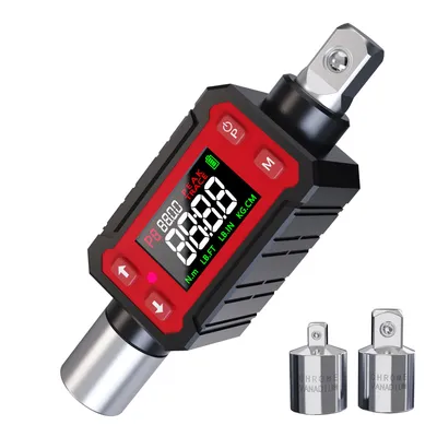 Produktbild von Digitaler Drehmoment Adapter 1/2 Zoll – Präziser Drehmomentmesser mit LCD Display, mehreren Messeinheiten & akustischem Signal für Auto, Motorrad & Fa