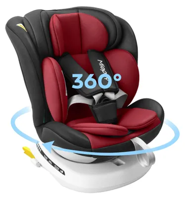Immagine prodotto di Seggiolino auto girevole a 360° per bambini, gruppo 0+1/2/3