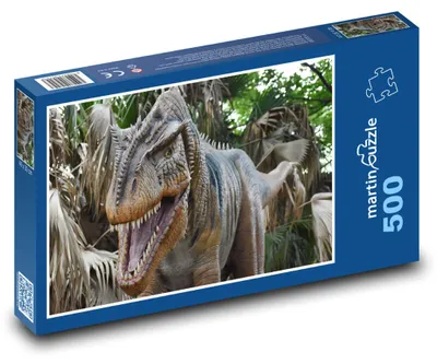 Produktbild von Puzzle 500 Dinosaurier im Dschungel - martinpuzzle
