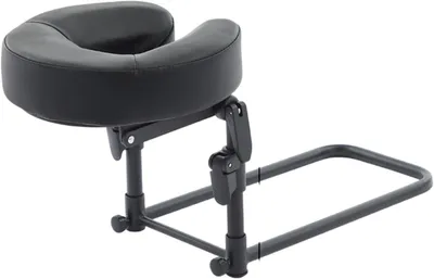 Image de Coussin de massage pour la tête - Coussin pour lit - Relaxation à domicile - Angle réglable - 42x27x20 cm - Noir