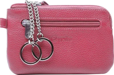 Produktbild von Esquire Leder Schlüsselmäppchen Primavera Key Case Red rot