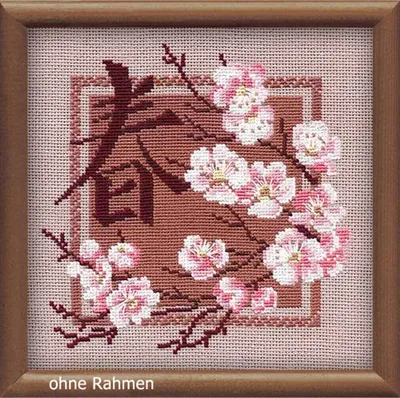 Produktbild von Riolis Kreuzstich-Set "Frühling", Zählmuster
