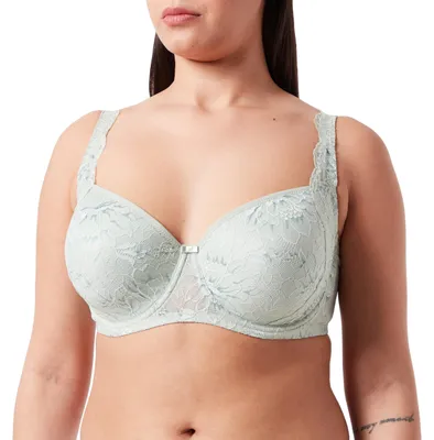 Produktbild von Triumph Amourette Charm WHP02, Farbe: Moroccan Mint T8/7396, Größe: 95D Bügel-BH mit Halbschale und Einlage