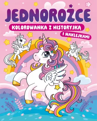 Produktbild von Kolorowanka z historyjka i naklejkami Jednorozce
