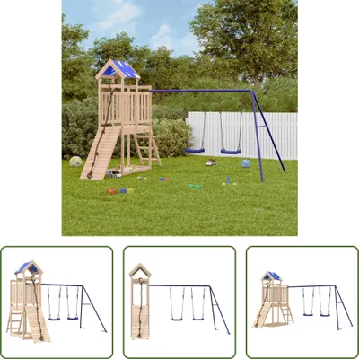 Produktbild von The Living Store Spielturm Massivholz Kiefer