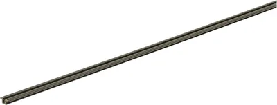 Produktbild von Hettich Laufprofil Slide Line 55 / 0251221 Länge 4000mm Türgewicht max. 15 kg Kunststoff braun - 25121