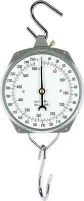 Produktbild von Zeigerschnellwaage Hängewaage bis 250 kg Kofferwaage Unterteilung je 1 kg
