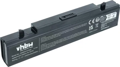 Produktbild von vhbw Akku kompatibel mit Samsung NP300E5C, NP-P480, NP-P510, NP300V4A, NP300E5A, NP355V5C, NP300E7A, NP305E7A Notebook (4400 mAh, 11,1 V, Li-Ion)