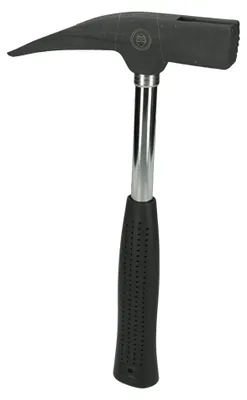 Zdjęcie produktu dla KS Tools 140.2001, Młotek murarski, Stal, Plastik, Stal, Czarny, 32 cm, 835 g