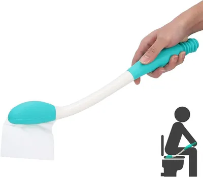 Produktbild von Toilettenpapierhilfe, ergonomisches Design, für Senioren, selbstreinigend, hygienisch