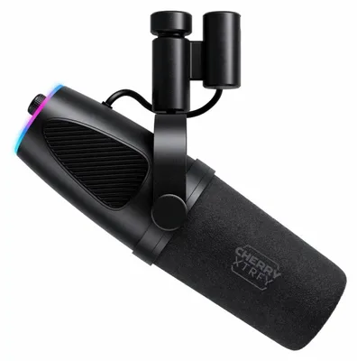 Image de CHERRY XTRFY MIK NGALE X USB-C + XLR Mikrofon schwarz