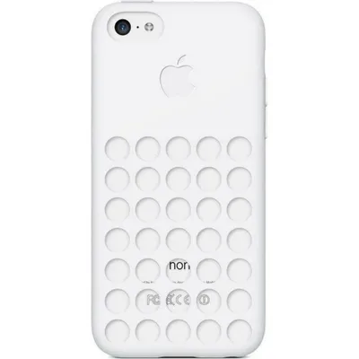 Obrázok produktu pre Apple MF039ZM/A, Ochranný obal, Apple, iPhone 5c, 10,2 cm (4"), Biela