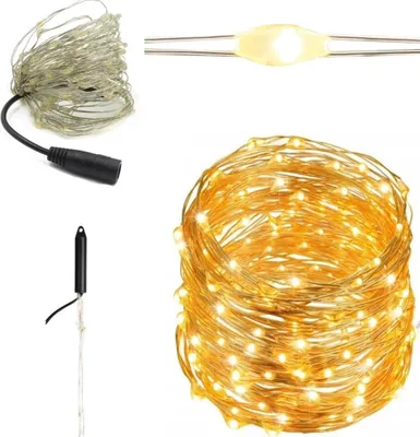 Productafbeelding van TG38879-2 LED-verlichting, 300 LED's, warm wit licht, haarlengte