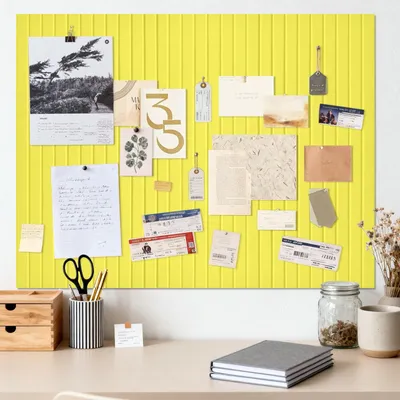 Immagine prodotto di Omgoods - Bacheca in feltro grande, 40x60 cm - Bacheca adesiva per ufficio e casa