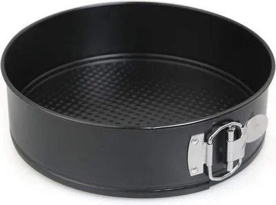 Produktbild von Runde Kuchenform, 22 cm, schwarz, Antihaftbeschichtung