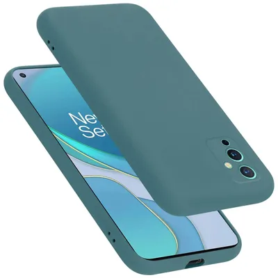 Produktbild von Cadorabo Hülle für OnePlus 9 Hülle Silikon Handyhülle Case aus flüssigem Silikon, Kratzfeste und stoßfeste Schutzhülle für OnePlus 9