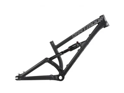 Produktbild von Dartmoor Shine Rahmen ohne Stoßdämpfer, für Stoßdämpfer 190x51mm, Schwarz/Graphit matt