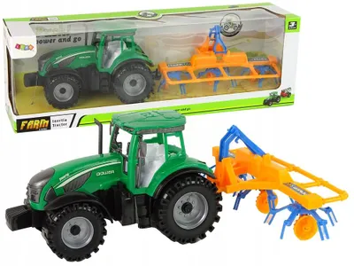 Produktbild von Woopie Traktor mit Zgrabiarka Spielzeugfahrzeug für Kinder