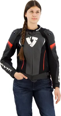 Produktbild von Revit Xena 4 Pro Perforiertes Leder Jacke Schwarz 38 Frau Schwarz 38