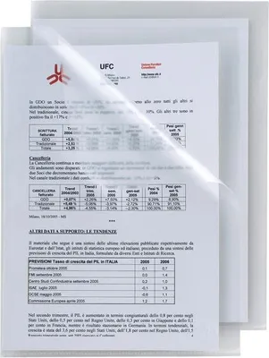 Zdjęcie produktu dla SEI Rota 662303 Okładka przezroczysta 210 x 297 mm (A4) Polipropylen (PP) 600 szt