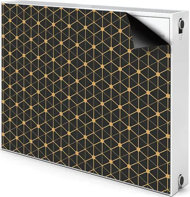 Obrázek produktu pro Magnetický kryt radiátoru Kryt radiátoru 80x60 cm - Šestihranný