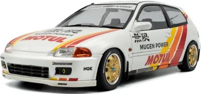 Produktbild von Solido Modellauto Maßstab 1:18 Honda Civic (EG6) weiß 1992 S1810404