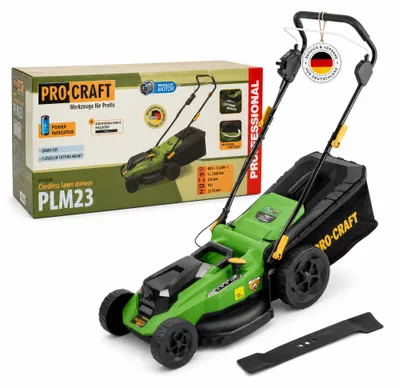 Image de Tondeuse à gazon sans fil Procraft PLM23bb 40 V (2×20 V) 430 mm Brushless Solo – sans batterie, sans chargeur