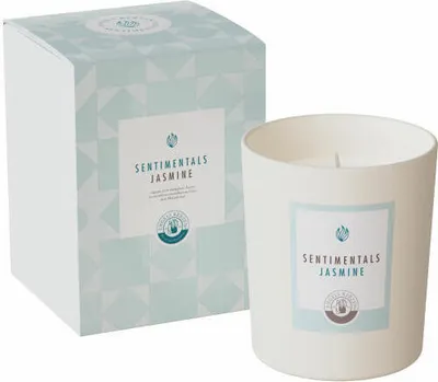 Produktbild von Engels Kerzen Duftkerze Sentimentals M im Glas - Jasmine, Rapswachs, Weiß, 13 cm, 64000015041