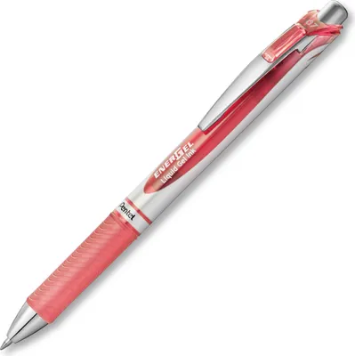 Produktbild von 1x PENTEL EnerGel Gelschreiber BL77 medium Schreibfarbe KORALLE