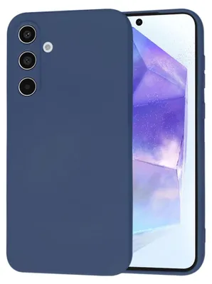 Obrázok produktu pre Techsuit – SoftFlex kryt pre Samsung Galaxy A55 5G – tmavomodrý