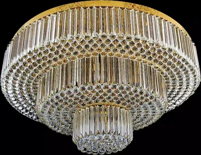 Image de Lustre Salon Suspension Lampe Luminaires Plafond Lustre Cristal