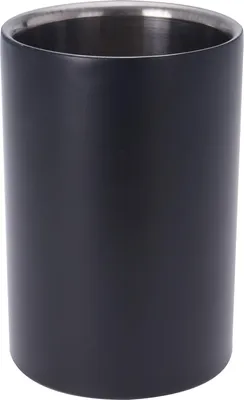 Obrázok produktu pre XQMAX Chladič na víno nerez 18 cm čierna KO-A12405510