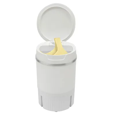 Produktbild von Tragbare Mini-Waschmaschine, Waschmaschine mit Abtropfkorb, Multifunktions-Waschmaschine
