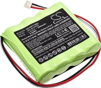 Zdjęcie produktu dla TECHTEK Bateria kompatybilny z [Imada] DST-11 Digital Force Gauge zastępuje 482-BH3PER