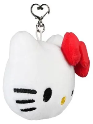 Image de Porte-clés en peluche Sanrio Hello Kitty 6 cm porte-clés en peluche officiel