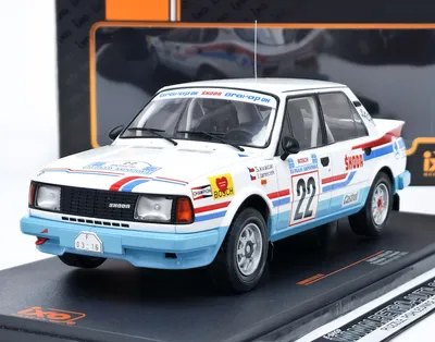 Produktbild von Škoda 130 LR, Nr.22, WRC, Rallye Akropolis 1986, S.Kvaizar/J.Janeček IXO 1:18
