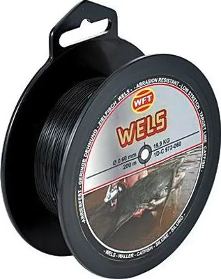 Produktbild von WFT Zielfisch Wels 200m - Monofile Wallerschnur, Durchmesser/Tragkraft:0.50mm / 16.5kg Tragkraft