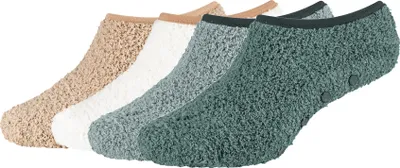Produktbild von Camano ABS-Sneakersocken im 4er Pack mit Recycled Polyester Cosy Aus extraweichem Material abyss 35-38