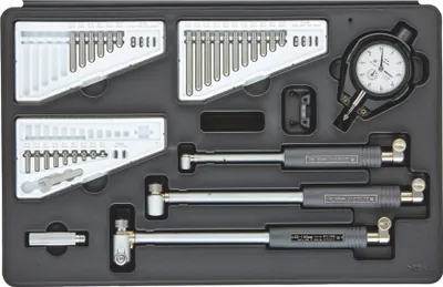 Obrázek produktu pro Sada vnitřního mikrometru MITUTOYO s číselníkovým měřidlem, rozsah měření: 18-150 mm