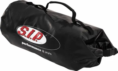 Produktbild von SIP wasserdichte Rohrtasche Schwarz M 30L mit 2 Riemen 75x23x23 cm