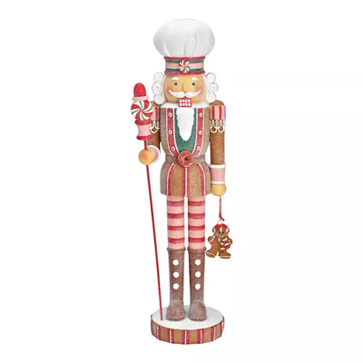 Produktbild von Nussknacker-Figur in Rosa/Bunt 45 cm