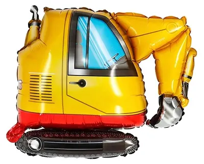 Obrázek produktu pro Fóliový balón Bagr 55 x 45 cm – Godan