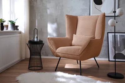 Produktbild von KAWOLA Sessel IVA Relaxsessel Cord rost