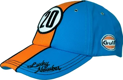 Immagine prodotto di Grandprix Original - Cappellino da baseball Gulf 20 Lucky Number - Blu cobalto