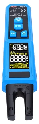 Obrázek produktu pro Digitální multimetr s klešťovým měřicím systémem, 200A, True RMS, 3999 počtů, automatická detekce, měření napětí, odporu a kontinuity