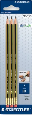 Immagine prodotto di 10x Noris 122-2BK3DA Matita Noris HB 3 pezzi BK 100% PEFC