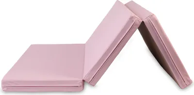 Produktbild von Jeflex klappbare Turnmatte Weichbodenmatte pink/beige 150 x 100 x 8 cm,Workout, Spielzimmer, Sportverein