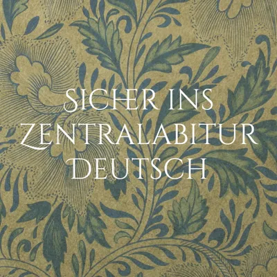 Produktbild von Sicher ins Zentralabitur Deutsch