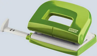 Produktbild von Novus Locher E 210 fresh, bis 10 Blatt fresh grün/grau,