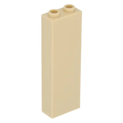 Zdjęcie produktu dla LEGO: klocek 1x2x5 brazowy